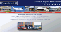 Desktop Screenshot of airports-only.com